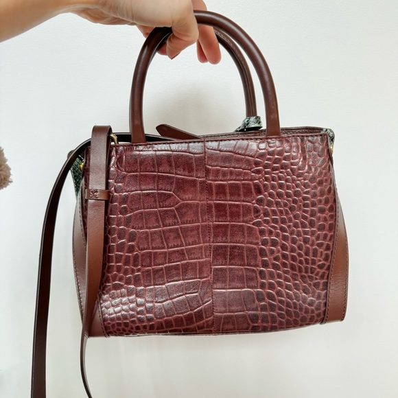 NWOT RADLEY Oxblood Lansdowne Road Col Small Grab Multiway Bag - Picture 13 of 15